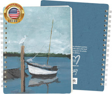 Boat Spiral Notebook                