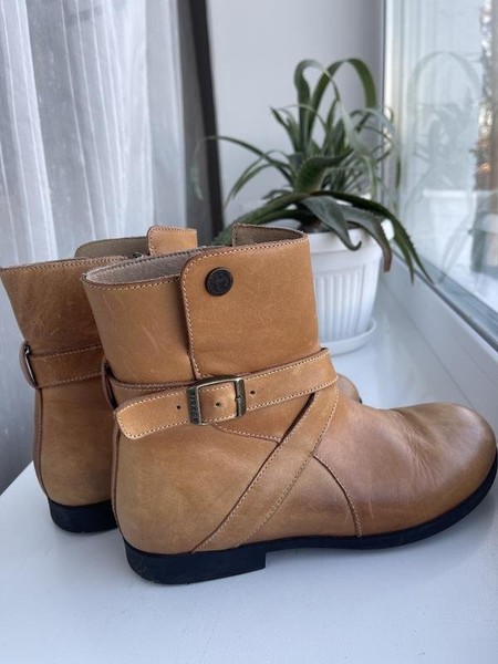 Women Birkenstock Boots Brown 37