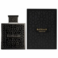 RAYHAAN OBSIDIAN EAU DE PARFUM FOR MEN 3.4 oz 100 ml