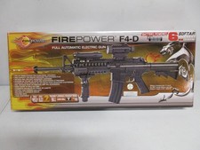 Firepower F4-D M4 AEG Electric Airsoft Assault Rifle - Black 160937 B9S5