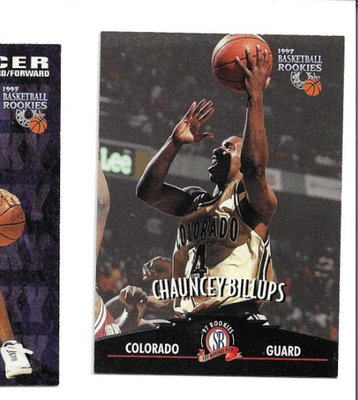 1997 Score Board Rookies - Chauncey Billups #45 (RC) for sale