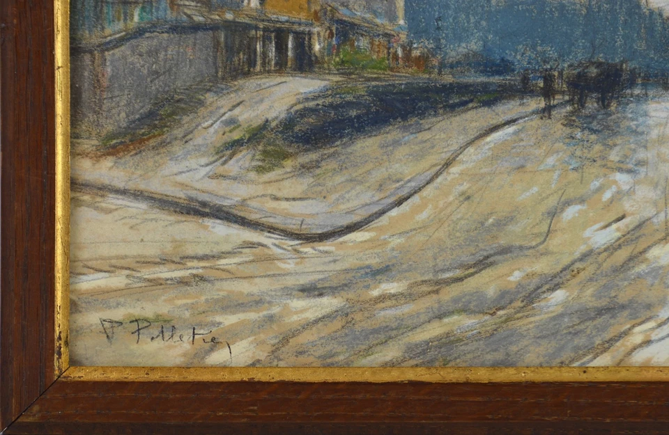 Pierre-Jacques Pelletier 1869-1931. "Saint-Ouen, marché Malik vers 1914." - Photo 4/4