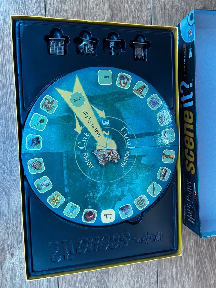Harry Potter Scene It! DVD Board Game 2nd Edition - Complete in Good Condition - Image 4 of 4