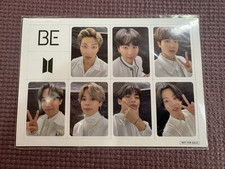 BTS BE Essential Edition Japan FC Limited Official Photo Magnet Sheet