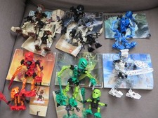 Lego Bionicle Set di 6 - Toa Mata 8531/8532/8533/8534/8535/8536 + 4 x Turaga