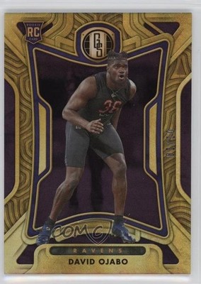 2022 Panini Gold Standard Rookies Violet 1/10 David Ojabo #186 Rookie RC 1z6