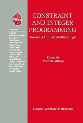 Michela Milano Constraint and Integer Programming (Taschenbuch)