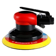 Professional Air Random Orbital Sander, Heavy Duty Dual Action Pneumatic Palm...