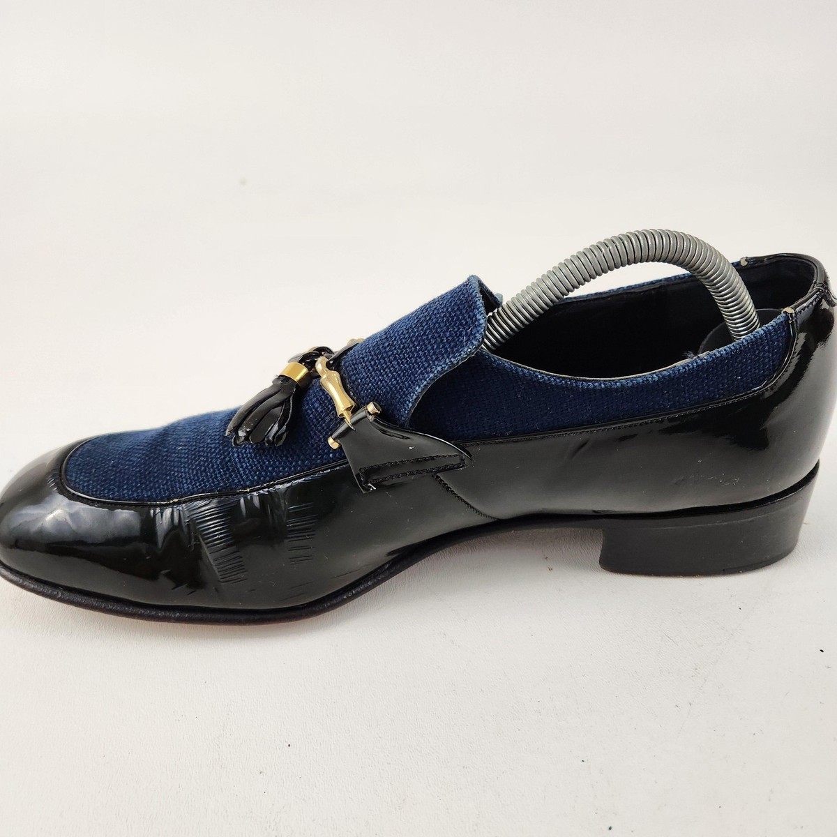 Johnston & Murphy Aristocrat Shoes Mens 9.5 Black Patent  display picture 3