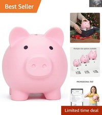 Cute Unbreakable Piggy Bank for Toddlers   Encouraging Savings in Style