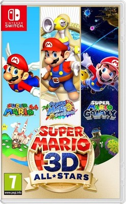 Nintendo Switch Super Mario 3D All-Stars 3 Mario Spiele Games HD Sammlung Neu