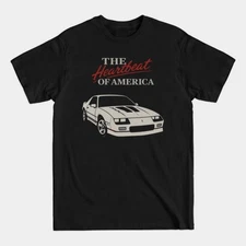 Heartbeat of America Camaro Shirt | Chevy Muscle Car Super Sport Silhouette Tee
