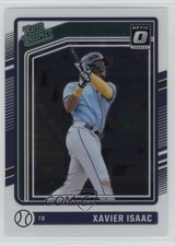 2024 Panini Donruss Optic Rated Prospects Xavier Isaac #123 0a3