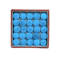 GOSONO 50pcs/lot 9mm/10mm/11mm/12mm/13mm Blue Billiard Pool Cue Tips Hardness...