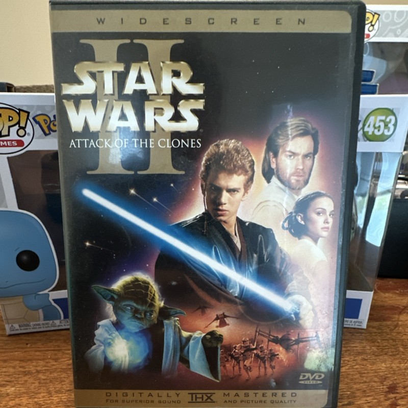 Star Wars Episode II Attack of the Clones Widescreen 2-Disc DVD Lucasfilm 2002 …