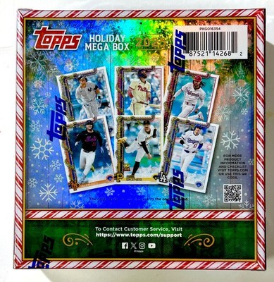 2025 Topps Baseball HOLIDAY MEGA Box | eBay