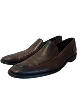 TO BOOT NEW YORK Mens 'Adam Derrick' Brown Leather Loafers Slip On Sz 12