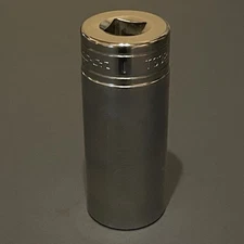 New! Snap On 1” Deep 1/2” Drive Socket 6 Point Chrome TS321 USA