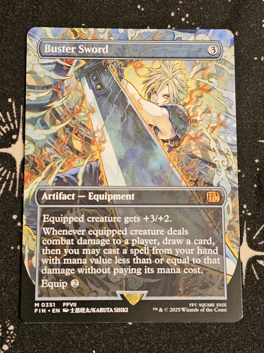MTG FINAL FANTASY: Weapons （日本語版） Foil MTG FF Secret Lair Weapons foil 日本語版 MTG Secret Lair x