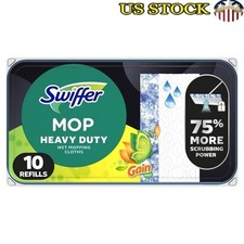 Heavy Duty Mop Cloth Refills Multi Surface Cleaner Gain Scent 10 Count New