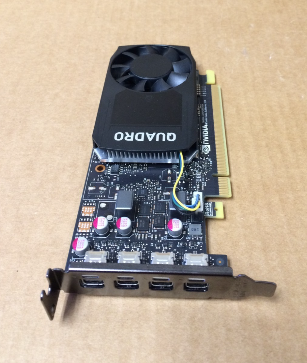 Dell NVIDIA QUADRO P1000 4gb Low Profile Graphics Video Card 1DX71