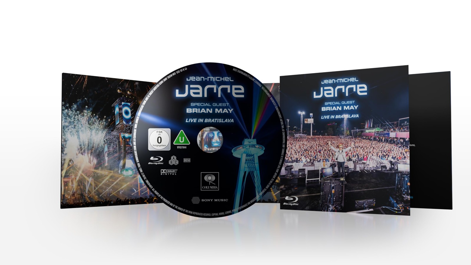Jean Michel Jarre Live In Bratislava Blu-Ray NEW