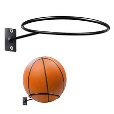 Multi-purpose Football Display Shelf Ball Holder Wall Mounted Storage Rack Decor