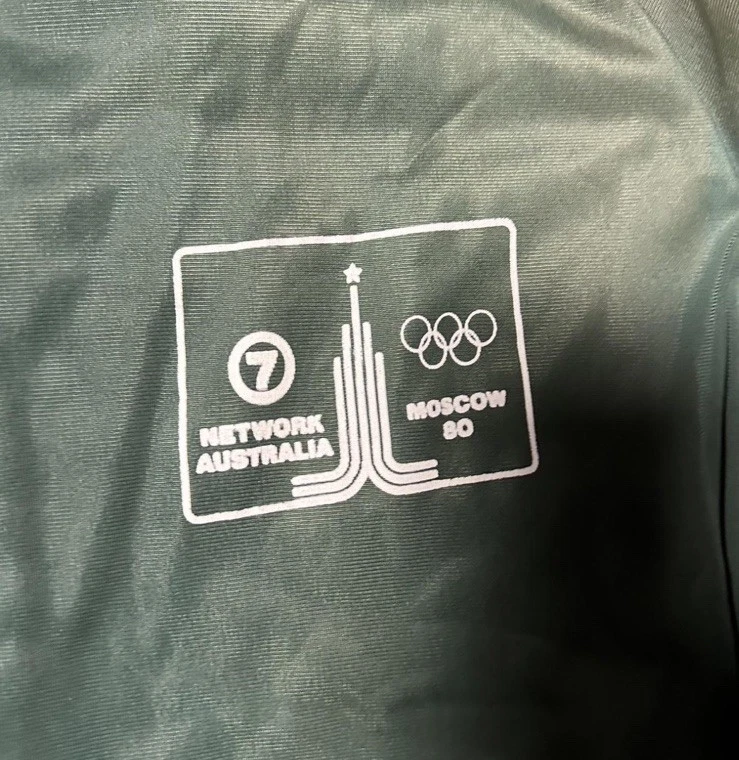 CHAQUETA ADIDAS INCREÍBLEMENTE RARA 1980 EQUIPO OLÍMPICO MOSCÚ AUSTRALIA 7 MUNDO TALLA L Foto 3 de 4