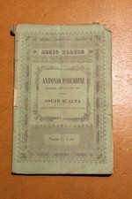 NICOLINI, Antonio Foscarini tragedia lirica in 3 atti Teatro Regio Torino 1842