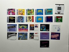 Nintendo NES and Gameboy Manual Lot of 23