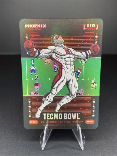 2026 Bo Jackson Battle Arena Tecmo Bowl Phoenix Battlefoil #BF314 Bo Nix