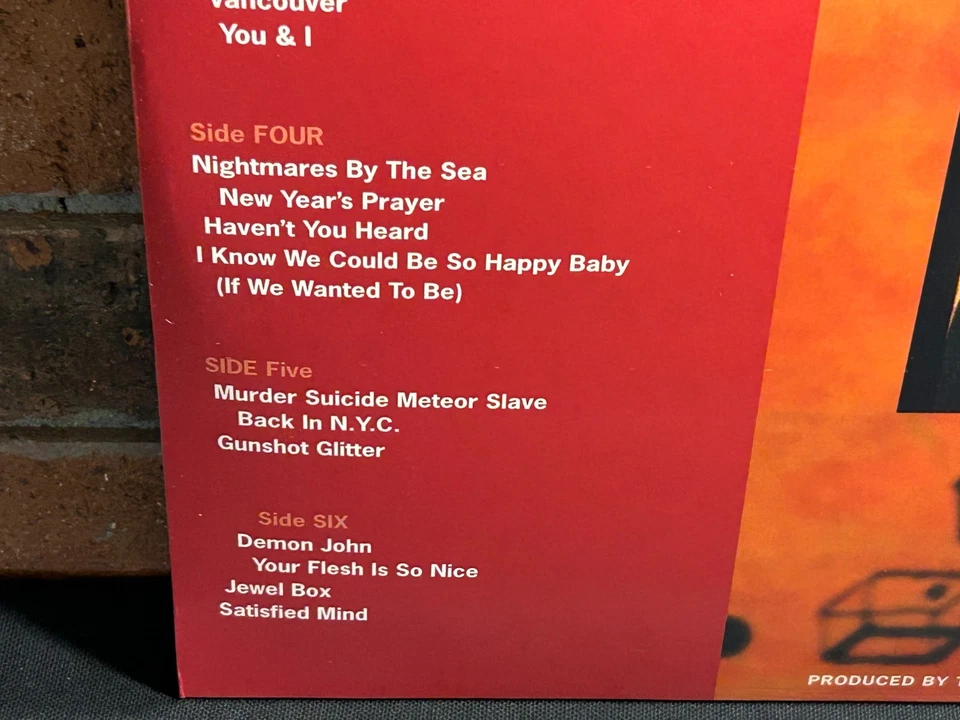 JEFF BUCKLEY - Sketches For My Sweetheart The Drunk, Import 3LP BLACK VINYL New! - Image 4 of 4