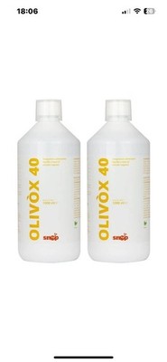 SNEP Olivox 40 Dietary Detox Supplement Bottle Pack, Italy Genuine