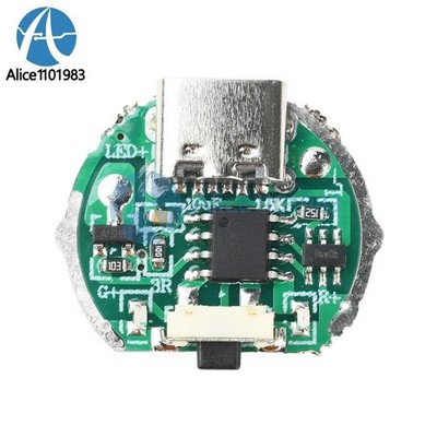 5* Flashlight Accessories Flash Driver Board 3-speed Dimming for 6-10W LampBeads