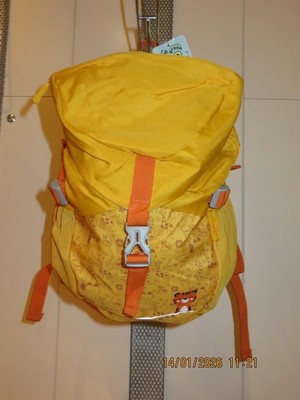 DEJ/PL96:Kinderrucksack Wanderrucksack mit Tiger 28x37x18cm NEU 