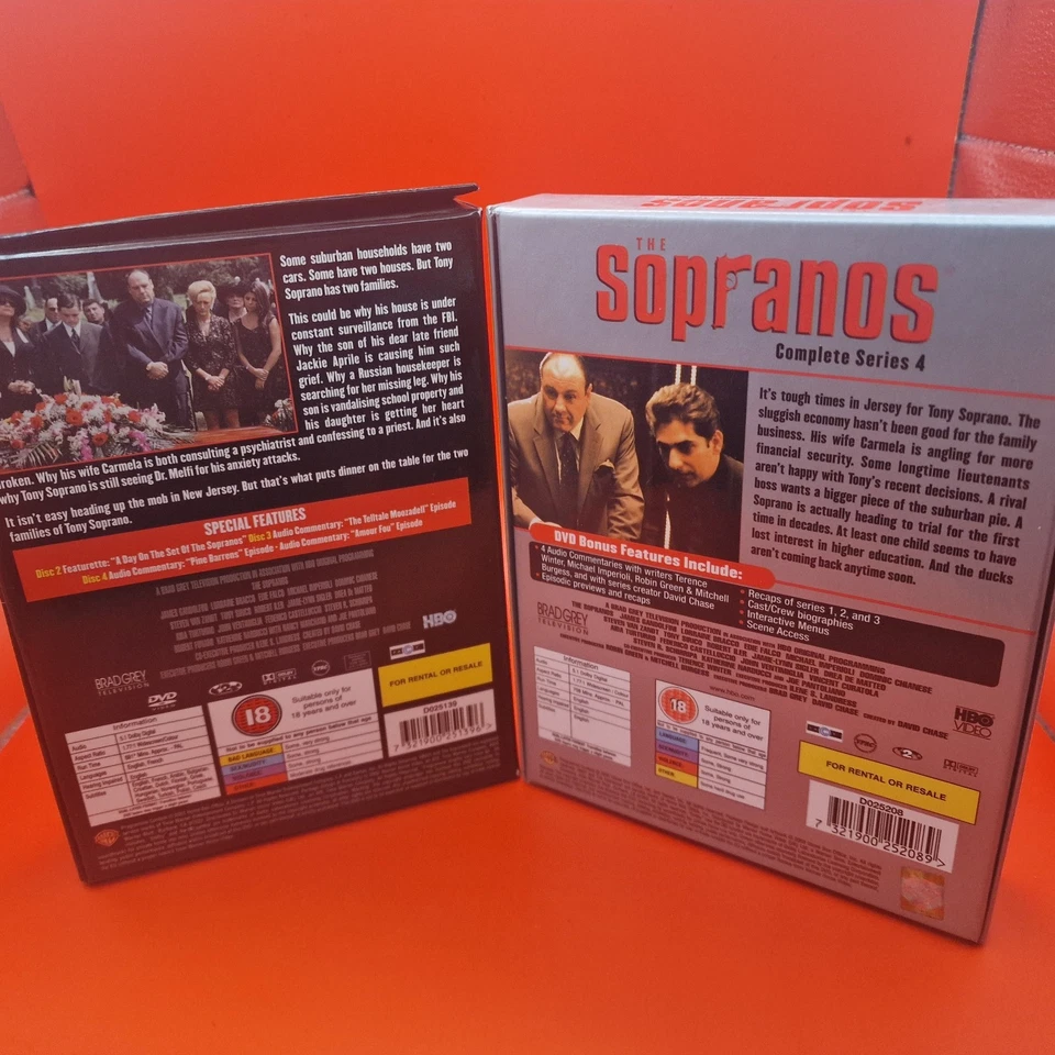Sopranos Series 3 & 4 Complete Box Sets - Image 2 of 4