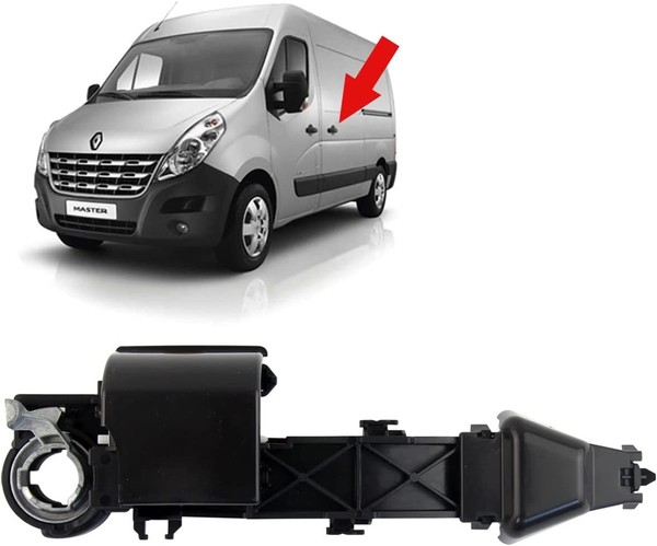 Linke SchiebetüRgriff Handgriff FüR Master Movano Interstar 806064162R-image