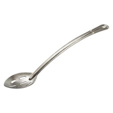 Winco SSCH15L 15 in Curv™ Slotted Stainless Steel Basting Spoon