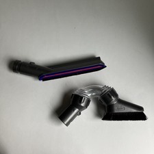 Genuine Dyson Vacuum Attachment Tool 06-2982 Brush Head Curved Gray OEM LOT