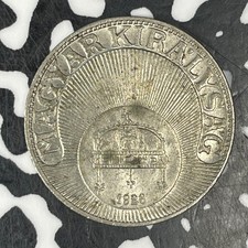 1926 Hungary 20 Filler Lot#C7156 High Grade! Beautiful!