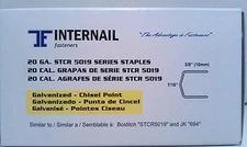 Internail STCR5019 3/8" Long Bostitch Power Crown Staple 5,000 Per Box