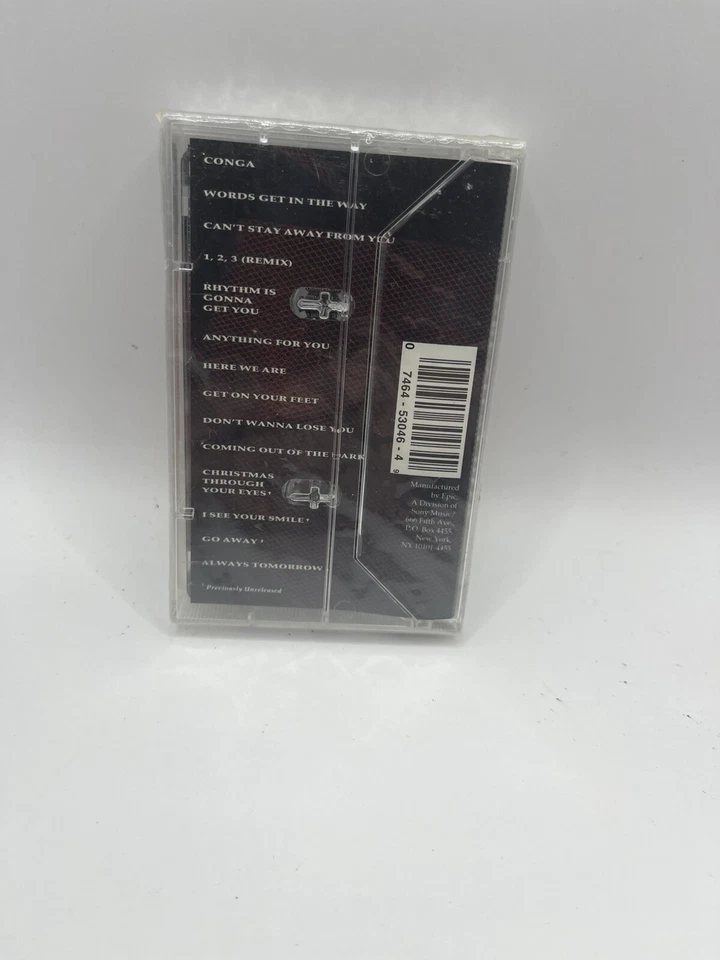 GLORIA ESTEFAN cassette tape Greatest Hits NWT pop Cuban 1985-1992 remixes Conga - Image 3 of 3