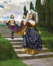 arge Oil Painting A great lady On Canvas Handpainted Modern Art home wall decor