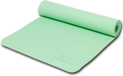 Tapis De Yoga Lomi Fitness – Antidérapant, Bleu Saphir, 68 X 24 Pouces
