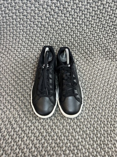 Nike Court Royale 74 Black Sneakers With Iridescent Back Women Size 8 749867-003 - Picture 2 of 13