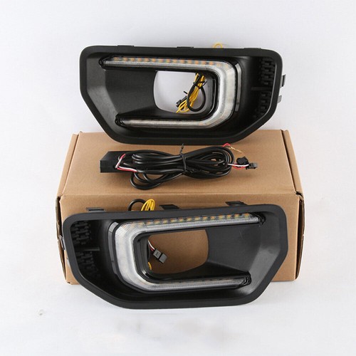 For Ford Ranger 2022-2023 Pickup Front LED Daytime Running Light Two Colors - Picture 2 of 3