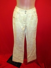 D&G Dolce Gabbana Italy Pink Floral Hippie Hipster Bell Bottom Pants 26" x 40"