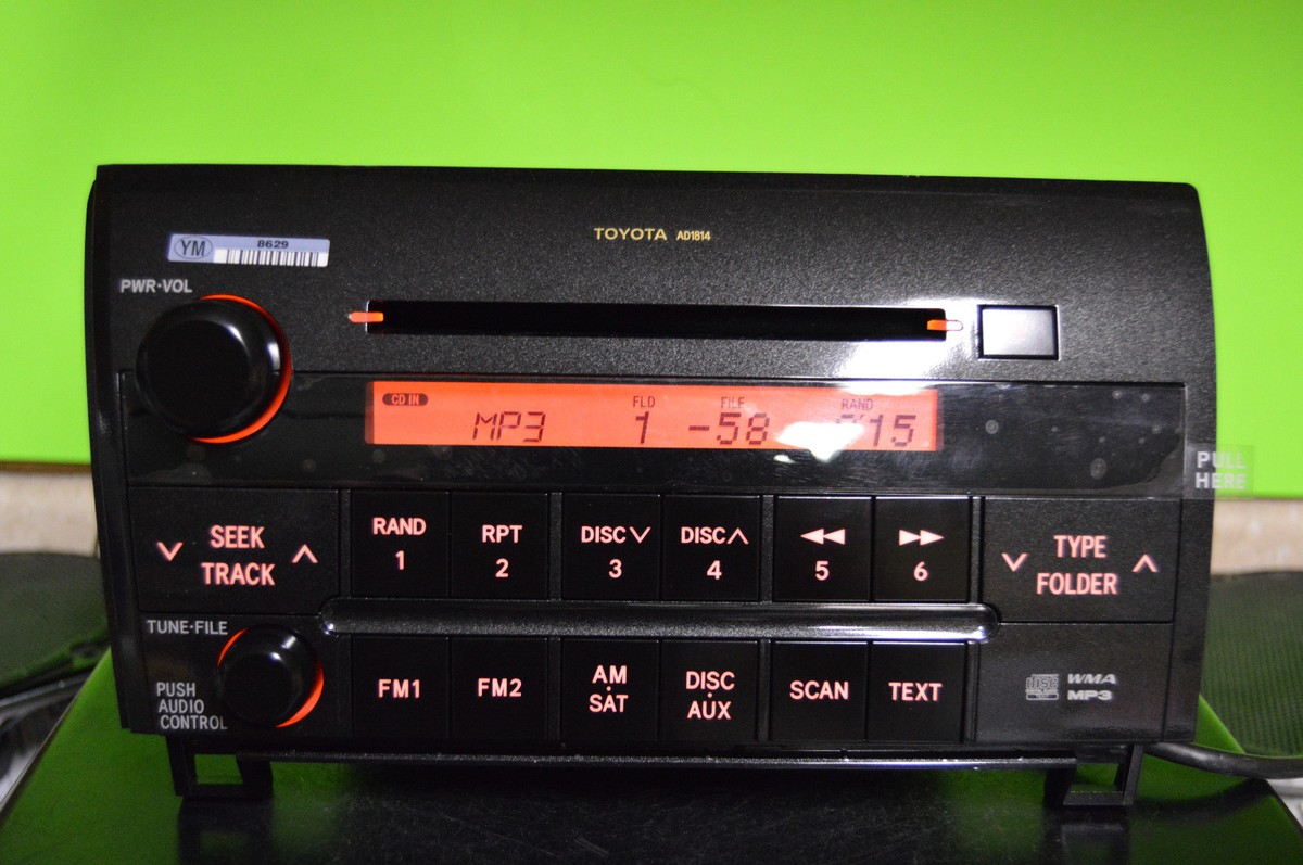 07 08 09 Toyota Tundra Sequoia factory CD mp3 player radio AD1814