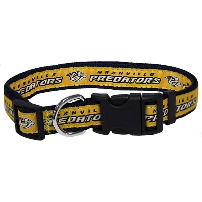 Pets First NHL Licensed Collar A Shiny & Colorful Dog Collar & Cat Collar