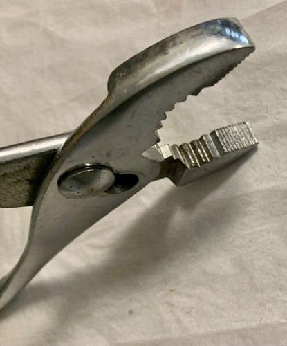 LARGE 10" SLIP-JOINT PLIERS , QUALITY VINTAGE TOOL, SUPERIOR USED CONDITION - Picture 8 of 8